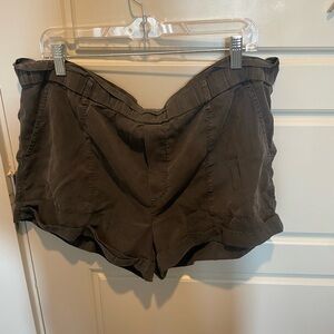 Women's Off Black Shorts